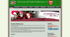 Desktop Screenshot of nz-feifer.de