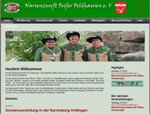 Tablet Screenshot of nz-feifer.de